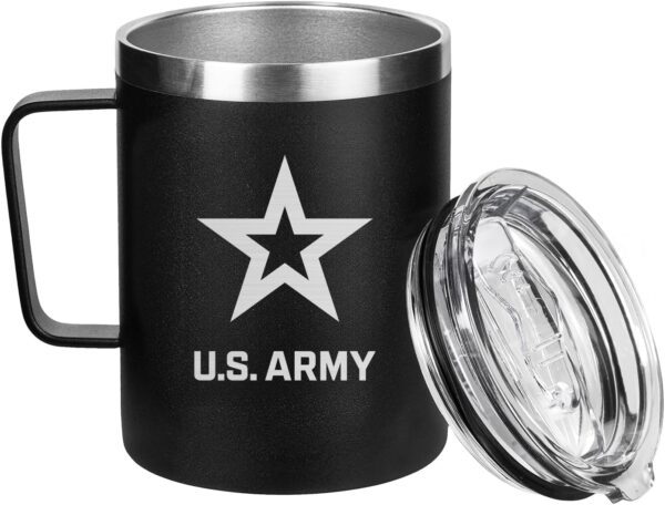 12oz Army Coffee Mug Tumbler