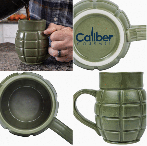 Grenade Mug, Green