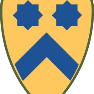 Army 2nd Cavalry Division Patch World War II Vinyl Transfer Decal