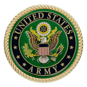 Army Medallion – 2 Inches – U.S. Army Seal Metal Emblem