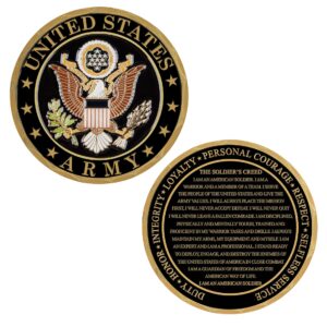 US Army - Soldier's Creed Challenge Coin