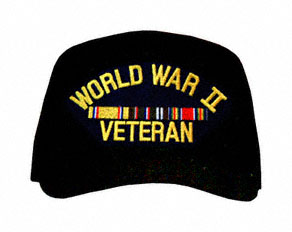 WW II Europe Veteran with Ribbons Ball Cap