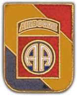 WWII Inv 82nd Airborne Lapel Pin