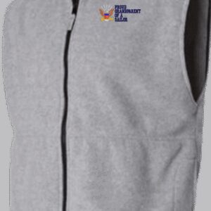Proud GrandParent of a Sailor U.S. Navy Full Zip Fleece Vest