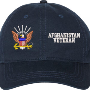 U.S. Navy Afghanistan Veteran Unstructured Dad Cap