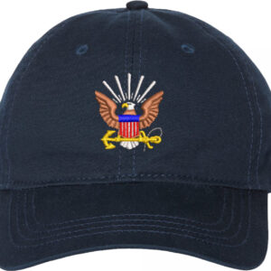 U.S. Navy Emblem Unstructured Dad Cap