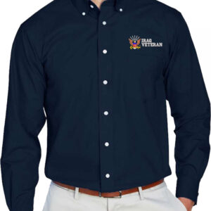 U.S. Navy Iraq Veteran Embroidered Dress Shirt