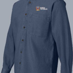 U.S. Navy Korea Veteran Denim Shirt