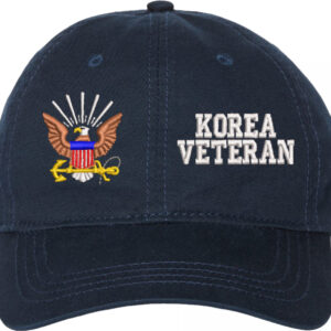 U.S. Navy Korea Veteran Unstructured Dad Cap